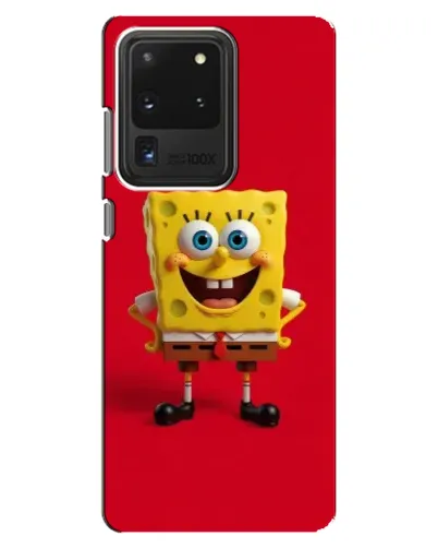 Чехол для Samsung Galaxy S20 Ultra с картинкой «Спанч Боб на красном» Чехол для Samsung Galaxy S20 Ultra с картинкой «Спанч Боб на красном»