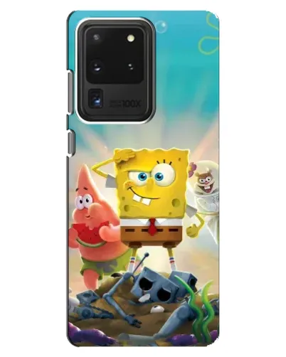 Чехол для Samsung Galaxy S20 Ultra с картинкой «Спанч Боб победитель» Чехол для Samsung Galaxy S20 Ultra с картинкой «Спанч Боб победитель»