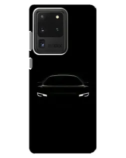 Чехол для Samsung Galaxy S20 Ultra с картинкой «Взгляд Audi в темноте» Чехол для Samsung Galaxy S20 Ultra с картинкой «Взгляд Audi в темноте»