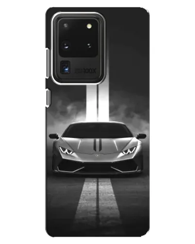 Чехол для Samsung Galaxy S20 Ultra с картинкой «Lamborghini симметрия дорог» Чехол для Samsung Galaxy S20 Ultra с картинкой «Lamborghini симметрия дорог»