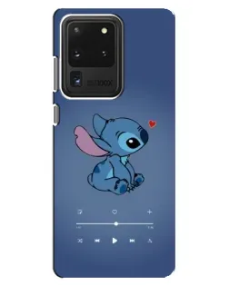 Чехол для Samsung Galaxy S20 Ultra с картинкой «Музыкальный Stitch»