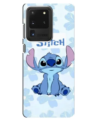 Чехол для Samsung Galaxy S20 Ultra с картинкой «Stitch среди цветов» Чехол для Samsung Galaxy S20 Ultra с картинкой «Stitch среди цветов»