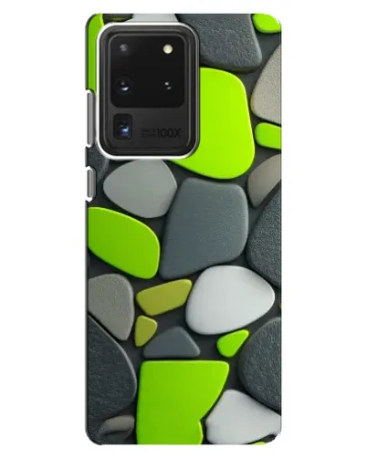 Чехол для Samsung Galaxy S20 Ultra с картинкой «Яркая неоновая галька» Чехол для Samsung Galaxy S20 Ultra с картинкой «Яркая неоновая галька»
