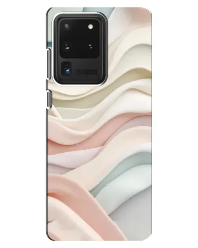 Чехол для Samsung Galaxy S20 Ultra с картинкой «Пастельные нежные волны» Чехол для Samsung Galaxy S20 Ultra с картинкой «Пастельные нежные волны»
