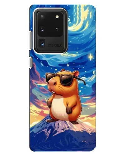 Чехол для Samsung Galaxy S20 Ultra с картинкой «Капибара Ван Гога»