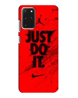 Чехол для Samsung Galaxy S20 с картинкой «Nike Just Do It» Чехол для Samsung Galaxy S20 с картинкой «Nike Just Do It»
