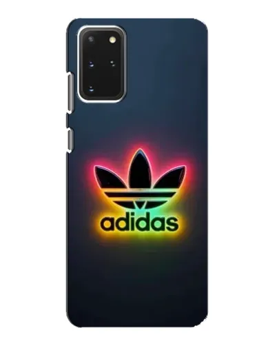 Чехол для Samsung Galaxy S20 с картинкой «Неоновый Adidas»