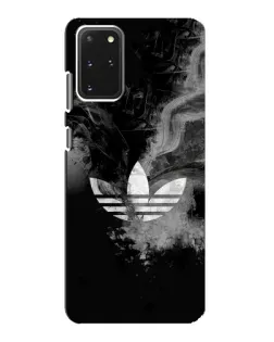 Чехол для Samsung Galaxy S20 с картинкой «Абстрактный дым Adidas»