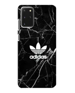 Чехол для Samsung Galaxy S20 с картинкой «Белый мрамор Adidas»