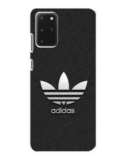 Чехол для Samsung Galaxy S20 с картинкой «Adidas Карбоновая текстура»