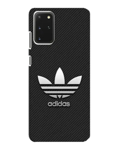 Чехол для Samsung Galaxy S20 с картинкой «Adidas Карбоновая текстура»
