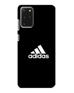 Чехол для Samsung Galaxy S20 с картинкой «Черная классика Adidas»