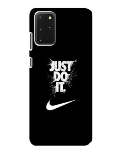 Чехол для Samsung Galaxy S20 с картинкой «Текстовый принт Nike»