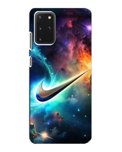 Чехол для Samsung Galaxy S20 с картинкой «Космический Nike Swoosh»