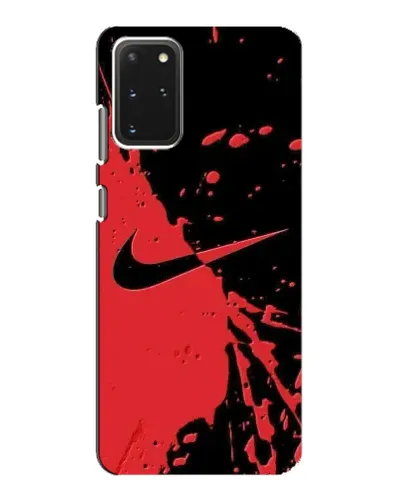 Чехол для Samsung Galaxy S20 с картинкой «Красные брызги Nike» Чехол для Samsung Galaxy S20 с картинкой «Красные брызги Nike»