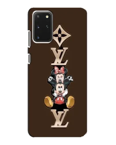 Чехол для Samsung Galaxy S20 с картинкой «LV и Микки Маус»