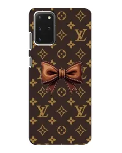 Чехол для Samsung Galaxy S20 с картинкой «LV с бантом»
