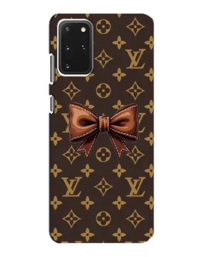 Чехол для Samsung Galaxy S20 с картинкой «LV с бантом»