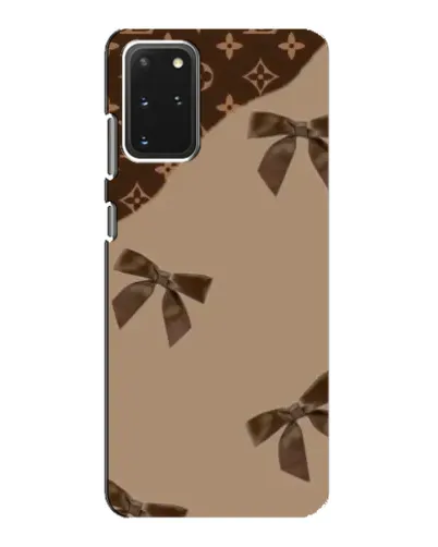 Чехол для Samsung Galaxy S20 с картинкой «LV — кофейный атлас»