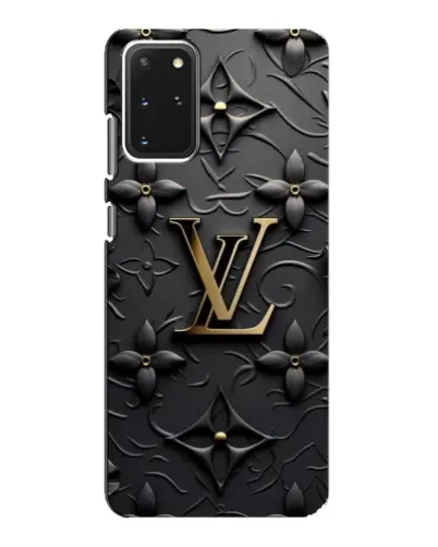 Чехол для Samsung Galaxy S20 с картинкой «Кожаная текстура LV»