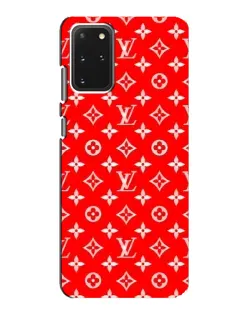 Чехол для Samsung Galaxy S20 с картинкой «Яркий паттерн LV»