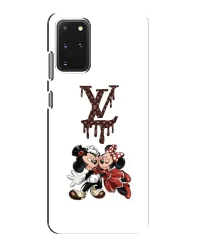 Чехол для Samsung Galaxy S20 с картинкой «LV и Микки Маус»