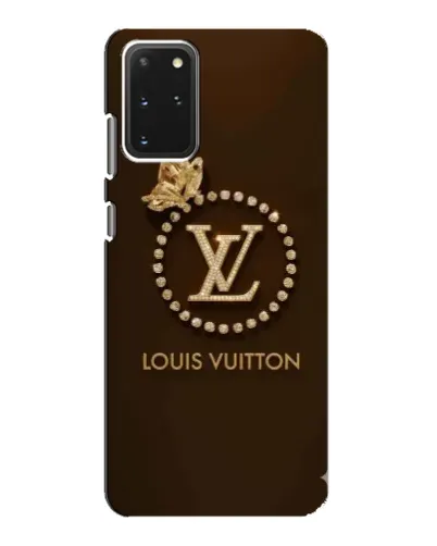 Чехол для Samsung Galaxy S20 с картинкой «LV — золотая печать»