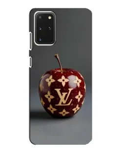 Чехол для Samsung Galaxy S20 с картинкой «Красное яблоко LV»