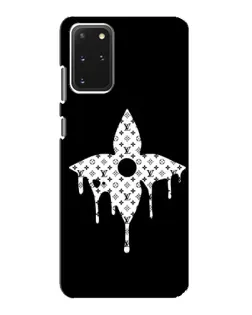 Чехол для Samsung Galaxy S20 с картинкой «Цветочная монограмма»