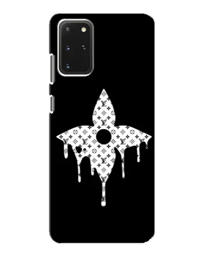 Чехол для Samsung Galaxy S20 с картинкой «Цветочная монограмма»