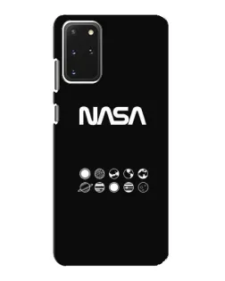 Чехол для Samsung Galaxy S20 с картинкой «NASA — технический принт» Чехол для Samsung Galaxy S20 с картинкой «NASA — технический принт»