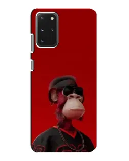 Чехол для Samsung Galaxy S20 с картинкой «Bored Ape в красном» Чехол для Samsung Galaxy S20 с картинкой «Bored Ape в красном»
