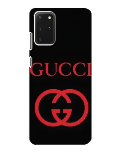 Чехол для Samsung Galaxy S20 с картинкой «Gucci — красный логотип»