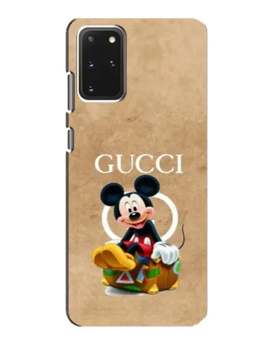 Чехол для Samsung Galaxy S20 с картинкой «Микки Маус Gucci — крафт»