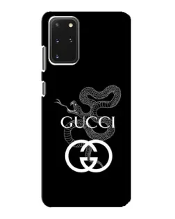 Чехол для Samsung Galaxy S20 с картинкой «Gucci — серебряная змея»