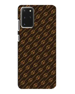 Чехол для Samsung Galaxy S20 с картинкой «Gucci — золотые диагонали»