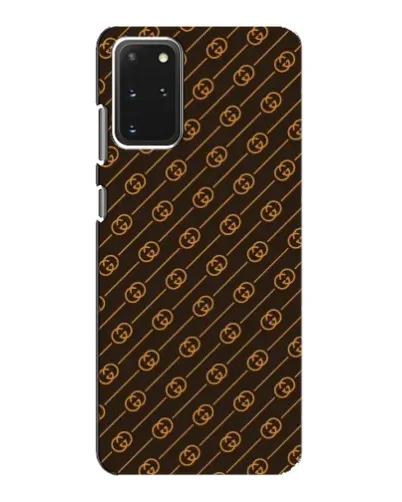 Чехол для Samsung Galaxy S20 с картинкой «Gucci — золотые диагонали»