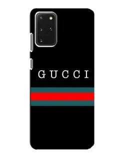 Чехол для Samsung Galaxy S20 с картинкой «Gucci — красный пояс»