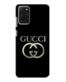 Чехол для Samsung Galaxy S20 с картинкой «Gucci — золото на черном»