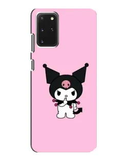 Чехол для Samsung Galaxy S20 с картинкой «Kuromi — розовая нежность»