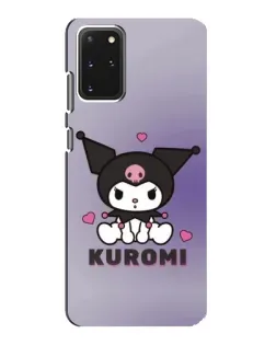 Чехол для Samsung Galaxy S20 с картинкой «Kuromi — фиолетовый арт»