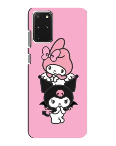 Чехол для Samsung Galaxy S20 с картинкой «My Melody и Kuromi»