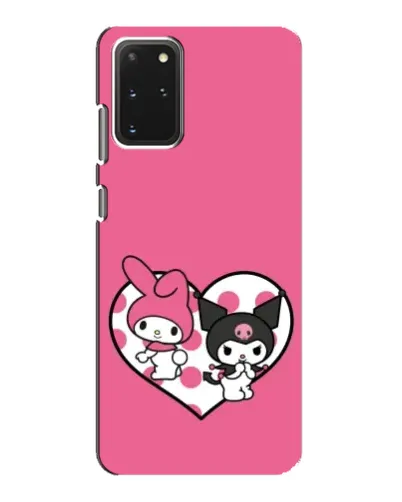 Чехол для Samsung Galaxy S20 с картинкой «Kuromi и My Melody»