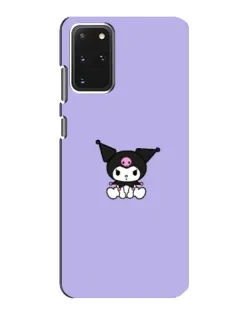 Чехол для Samsung Galaxy S20 с картинкой «Kuromi — фиолетовый минимализм»