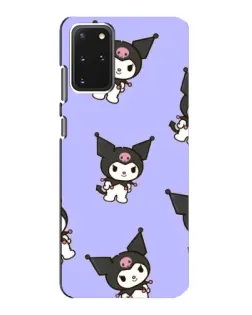 Чехол для Samsung Galaxy S20 с картинкой «Паттерн с Kuromi»