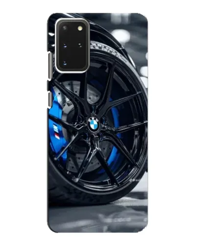 Чехол для Samsung Galaxy S20 с картинкой «Колесо BMW вблизи»