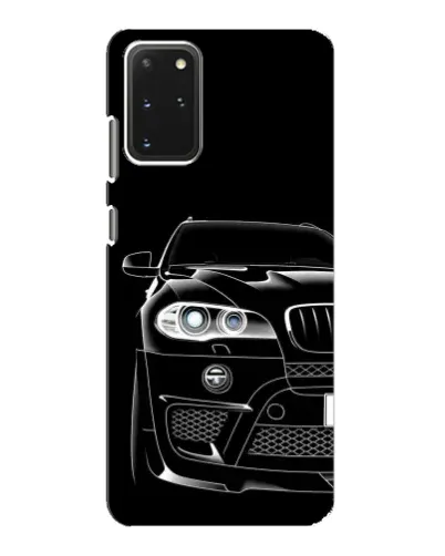 Чехол для Samsung Galaxy S20 с картинкой «Темный силуэт BMW»