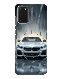 Чехол для Samsung Galaxy S20 с картинкой «BMW в свете фар»