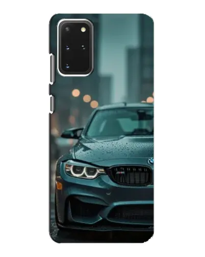 Чехол для Samsung Galaxy S20 с картинкой «BMW в огнях города»