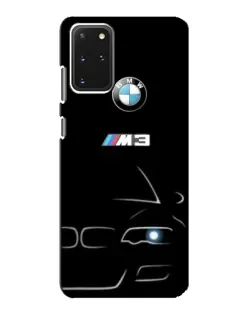 Чехол для Samsung Galaxy S20 с картинкой «Минималистичный принт BMW M3»